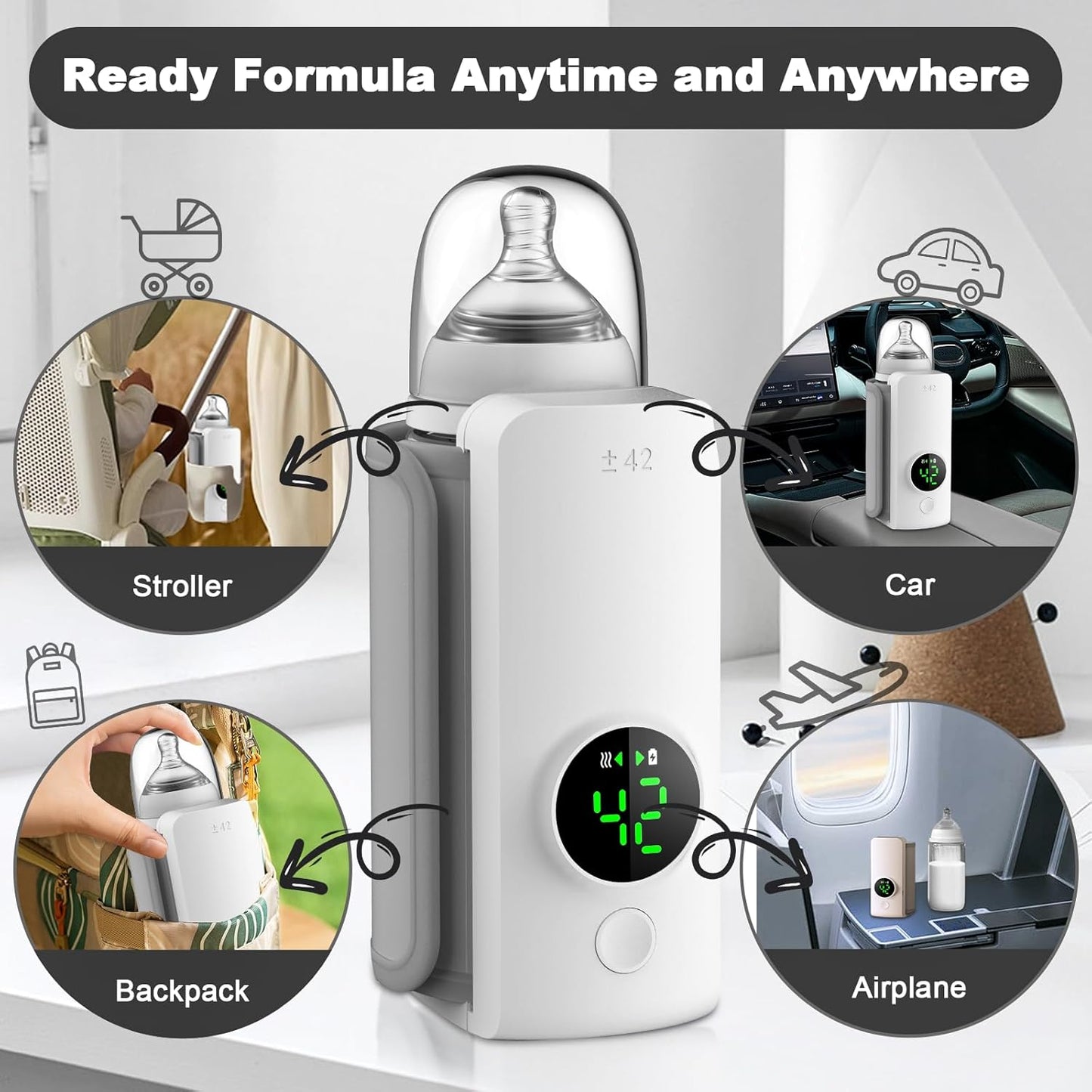 Winiwise WärmePod: Portable Smart Bottle Warmer